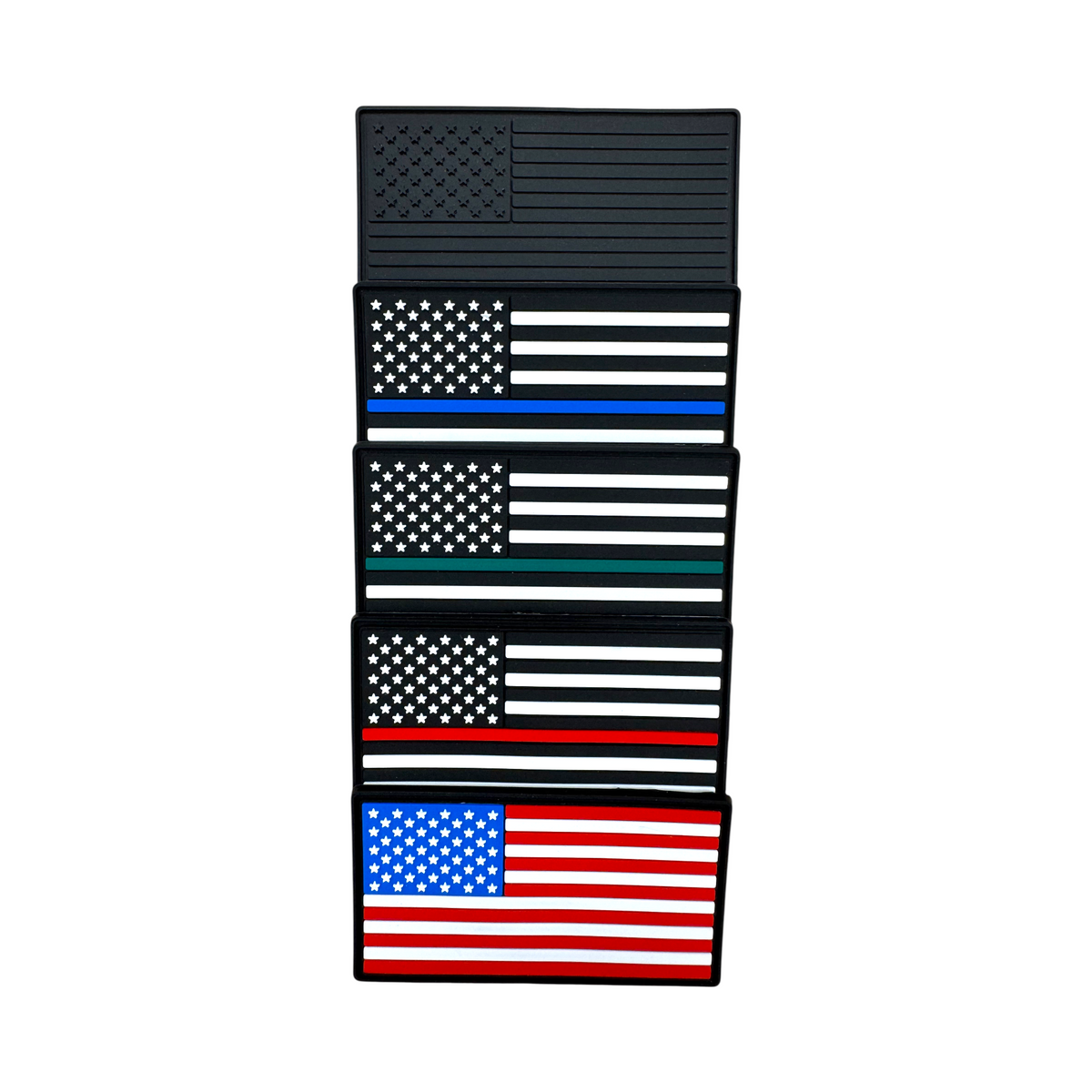 HYDFLEX™ PRESS-READY PVC PATCHES-AMERICAN SERIES 3.25"x1.75"