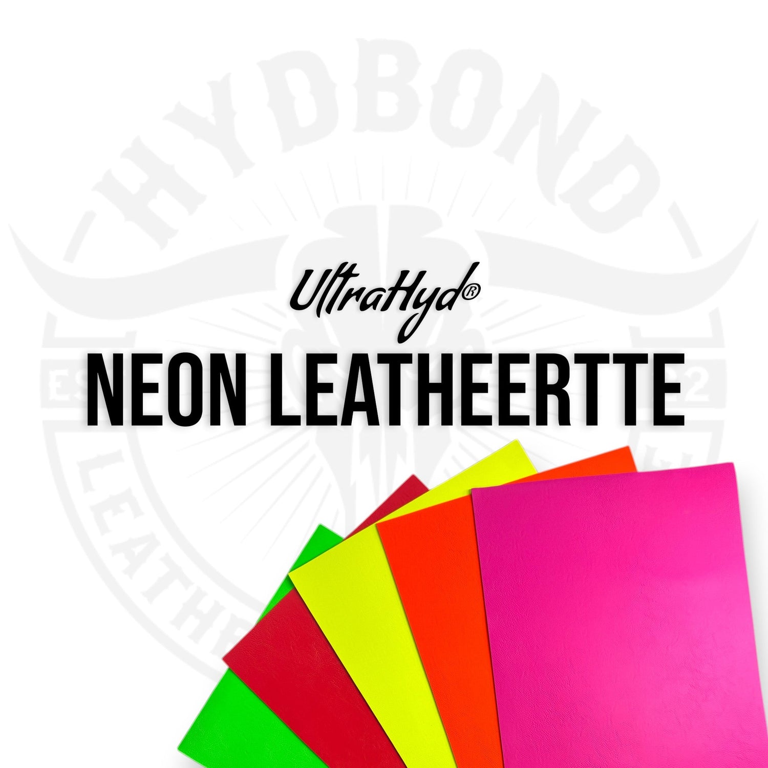 NEON HYDBOND LEATHERETTE SHEET PANELS (12"x24") ULTRAHYD®