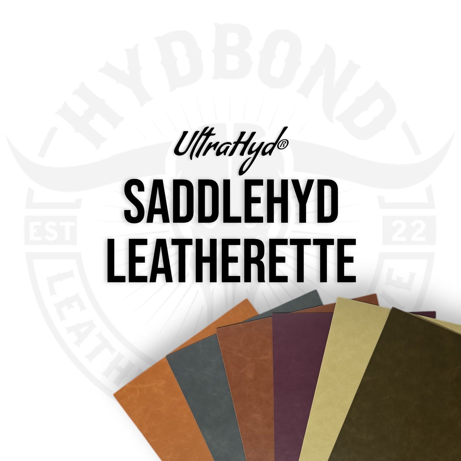 SADDLEHYD HYDBOND LEATHERETTE SHEET PANELS (12"x24") ULTRAHYD®
