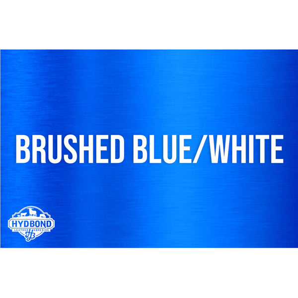 HYDBOND 12"x24"x1/16" BRUSHED BLUE / WHITE DUAL-TECH ACRYLIC PANEL