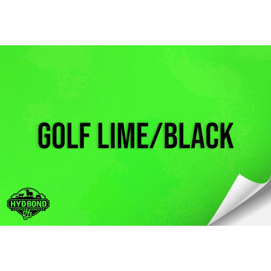 GOLF LIME/BLACK HYDBOND LEATHERETTE SHEET (12"x24") ULTRAHYD®