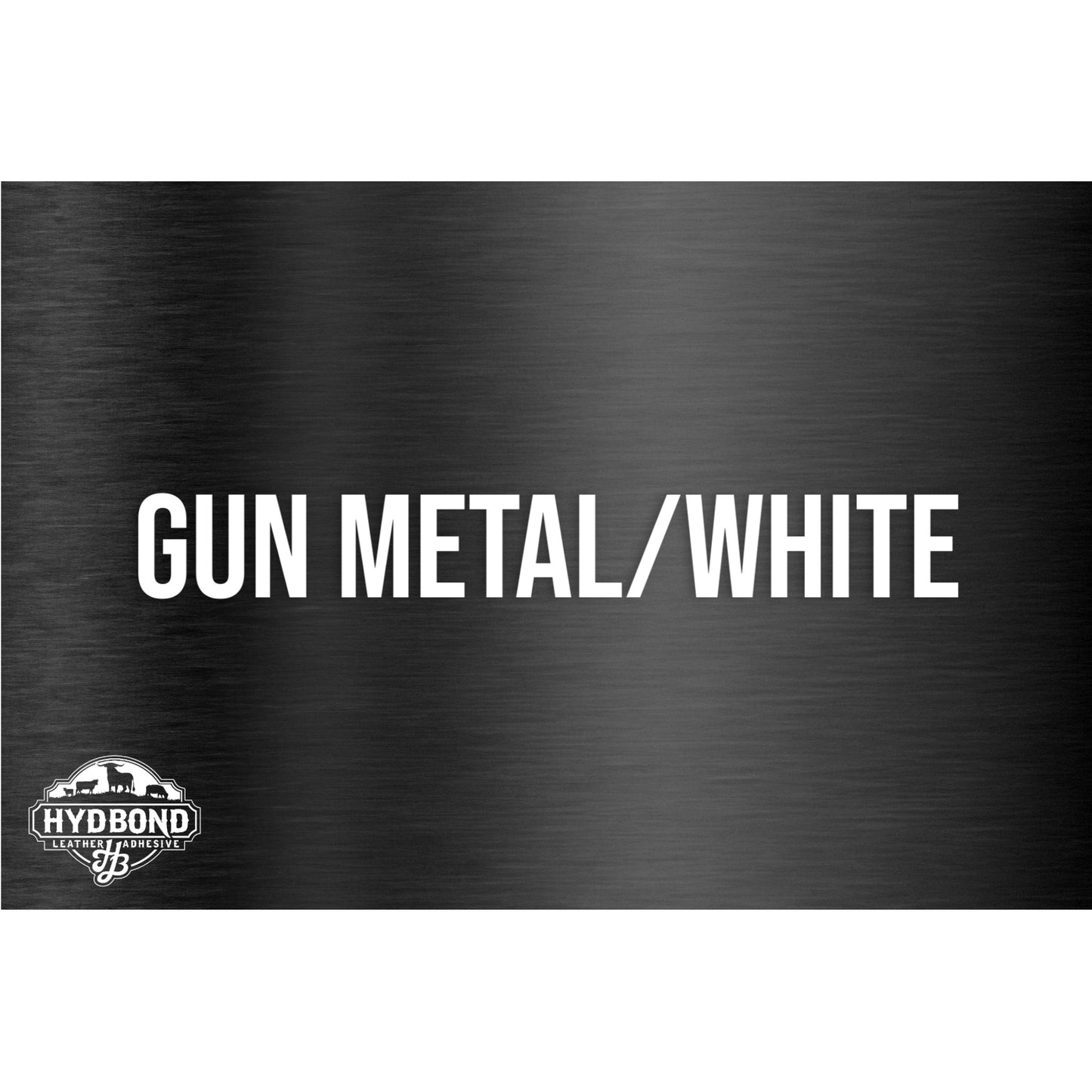 HYDBOND 12"x24"x1/16" BRUSHED GUN METAL DUAL-TEC ACRYLIC PANEL