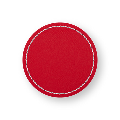 RED/WHITE-HYDBOND UVSTAK™ BLANK PATCHES WITH ADHESIVE