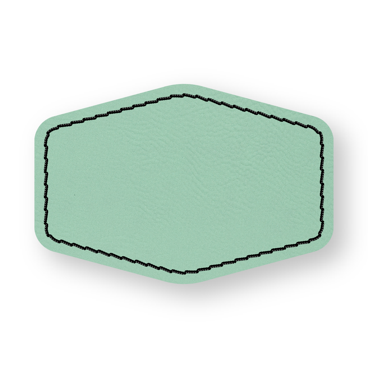 TEAL/BLACK-HYDBOND UVSTAK™ BLANK PATCHES WITH ADHESIVE