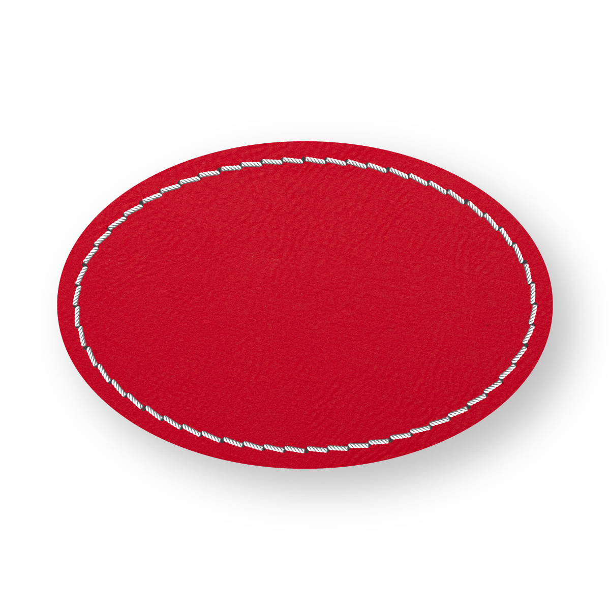RED/WHITE-HYDBOND UVSTAK™ BLANK PATCHES WITH ADHESIVE