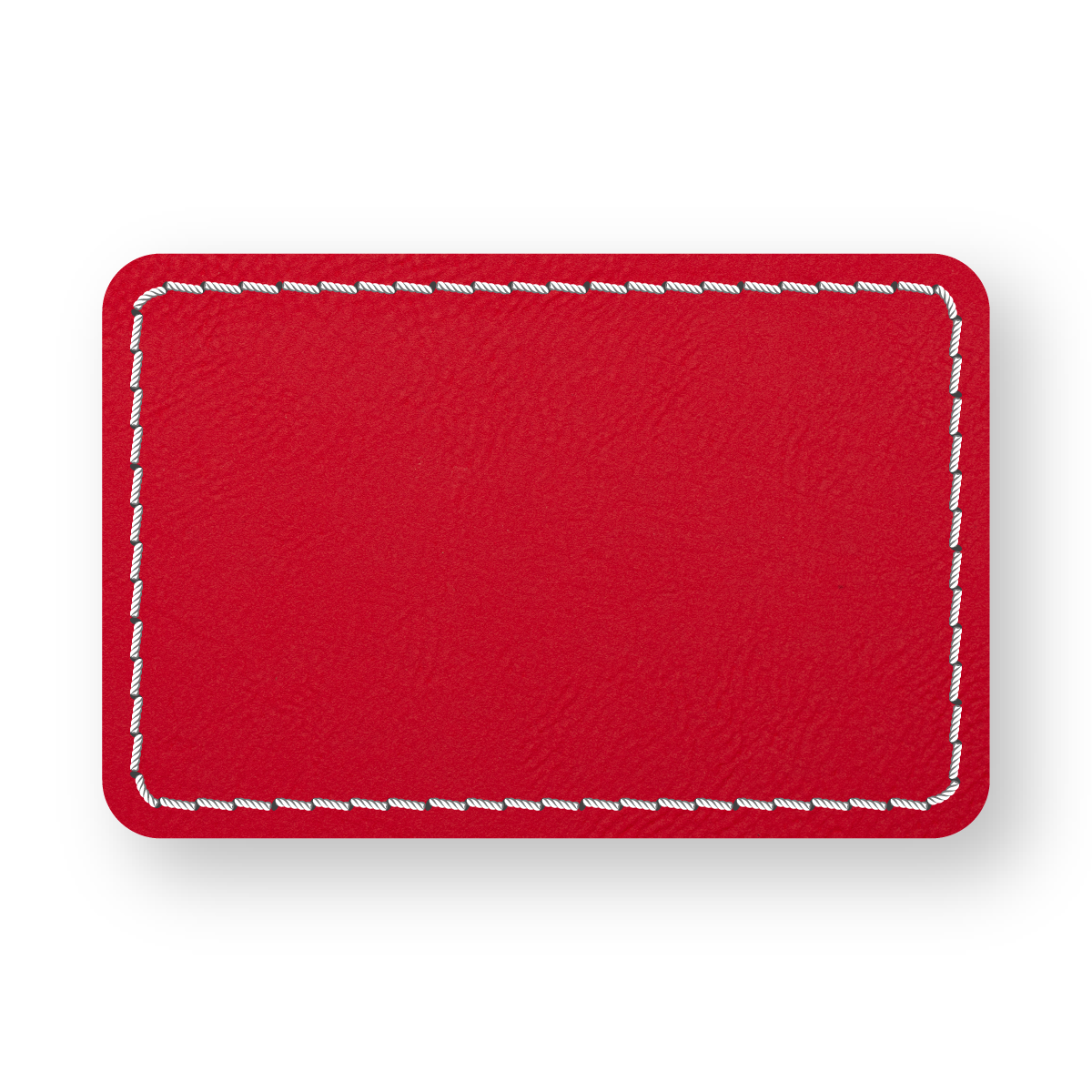 RED/WHITE-HYDBOND UVSTAK™ BLANK PATCHES WITH ADHESIVE