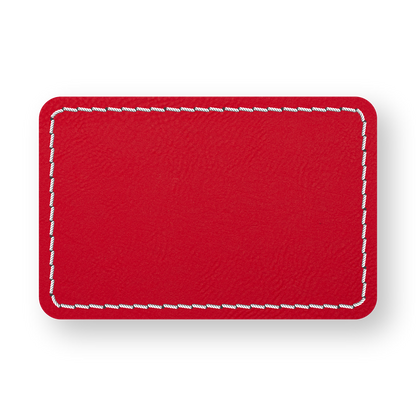 RED/WHITE-HYDBOND UVSTAK™ BLANK PATCHES WITH ADHESIVE