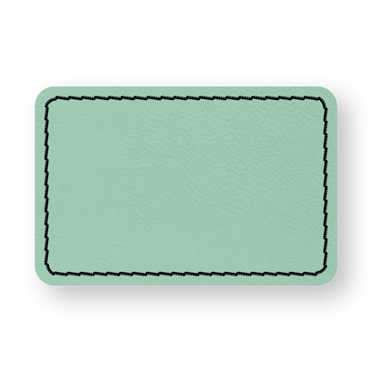 TEAL/BLACK-HYDBOND UVSTAK™ BLANK PATCHES WITH ADHESIVE