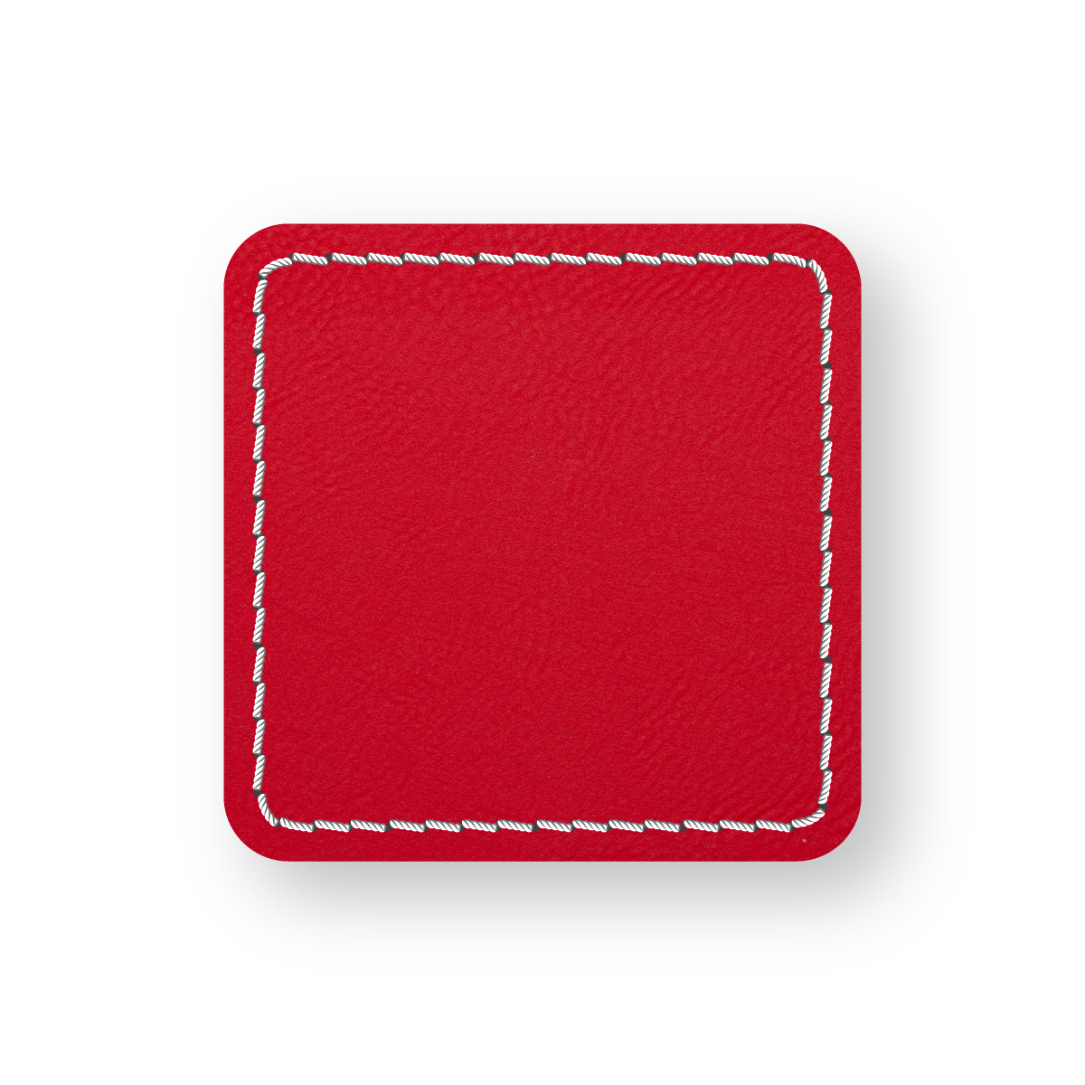 RED/WHITE-HYDBOND UVSTAK™ BLANK PATCHES WITH ADHESIVE