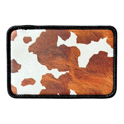MERROW PATCH BLANKS-COWHIDE/BLACK CAMO WITH ADHESIVE
