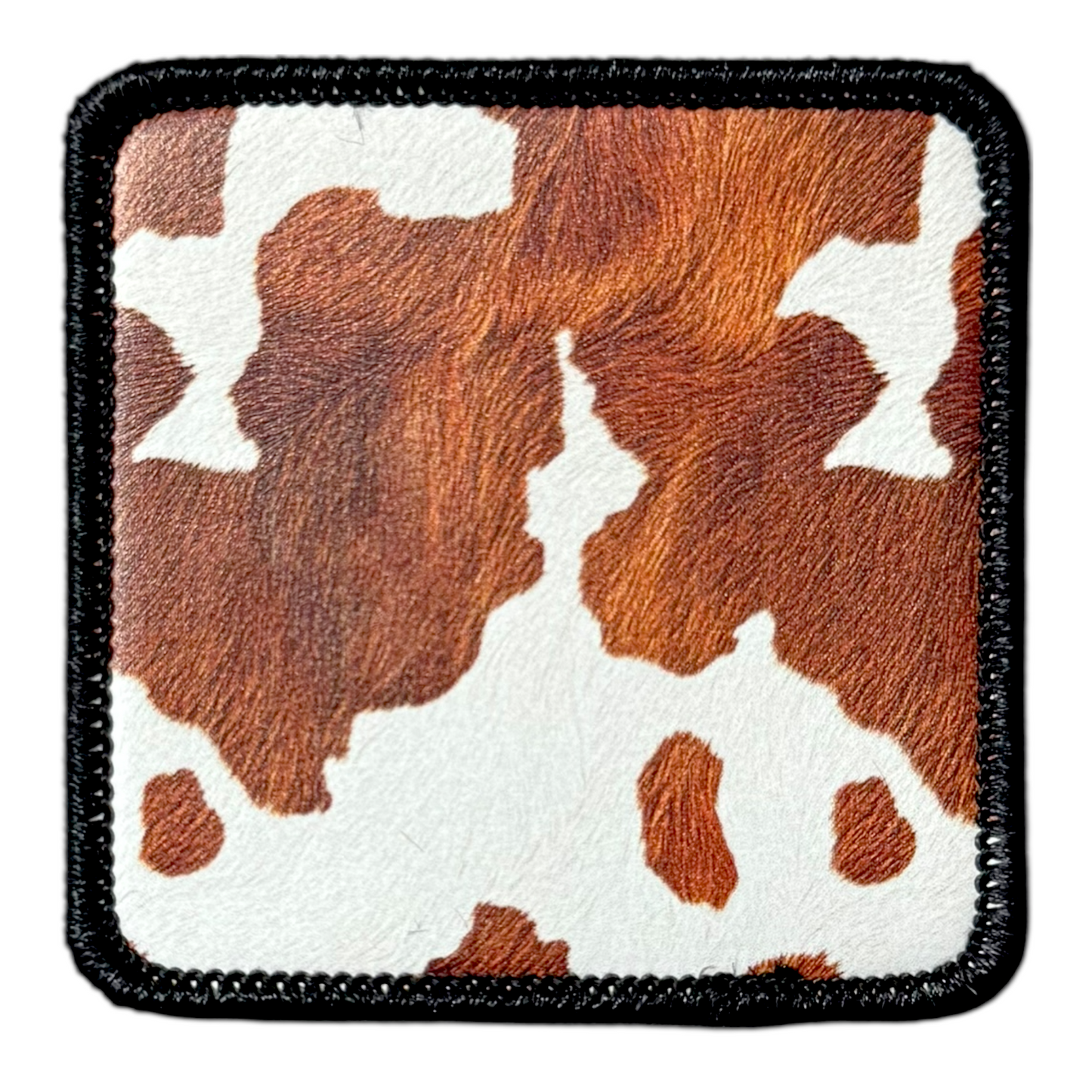 MERROW PATCH BLANKS-COWHIDE/BLACK CAMO WITH ADHESIVE