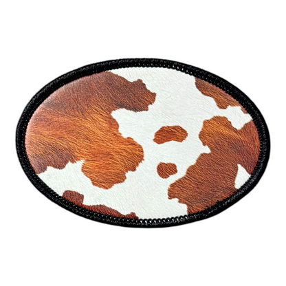 MERROW PATCH BLANKS-COWHIDE/BLACK CAMO WITH ADHESIVE