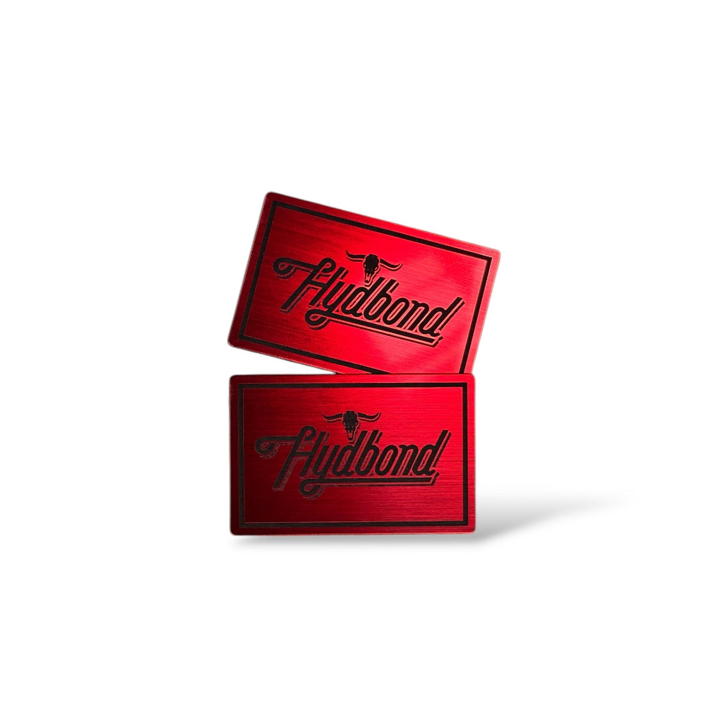 HYDBOND 12"x24"x1/16" BRUSHED CHERRY/BLACK DUAL-TEC ACRYLIC PANEL