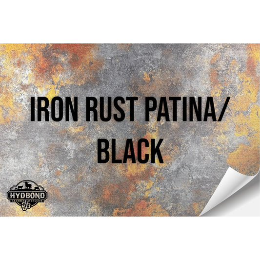 IRON RUST/BLACK HYDBOND LEATHERETTE SHEET (12"x24") ULTRAHYD®