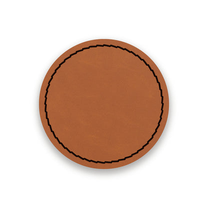 SADDLEHYD RAWHIDE/BLACK-HYDBOND UVSTAK™ BLANK PATCHES WITH ADHESIVE