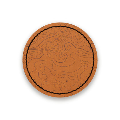 TOPO VEG TAN/BLACK-HYDBOND UVSTAK™ BLANK PATCHES WITH ADHESIVE