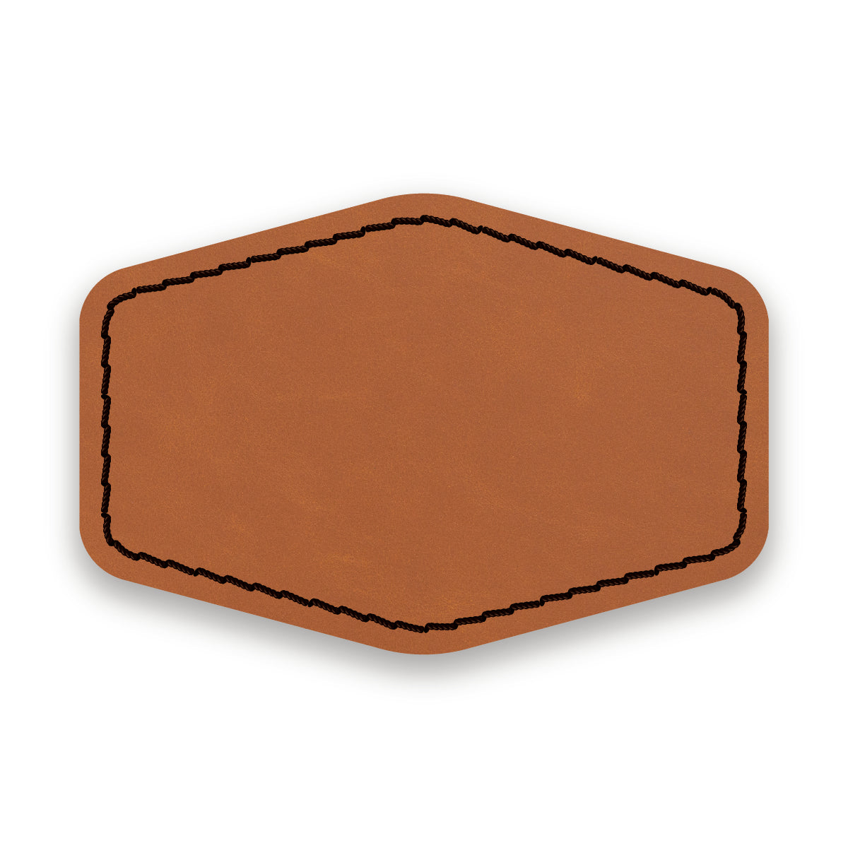 SADDLEHYD RAWHIDE/BLACK-HYDBOND UVSTAK™ BLANK PATCHES WITH ADHESIVE