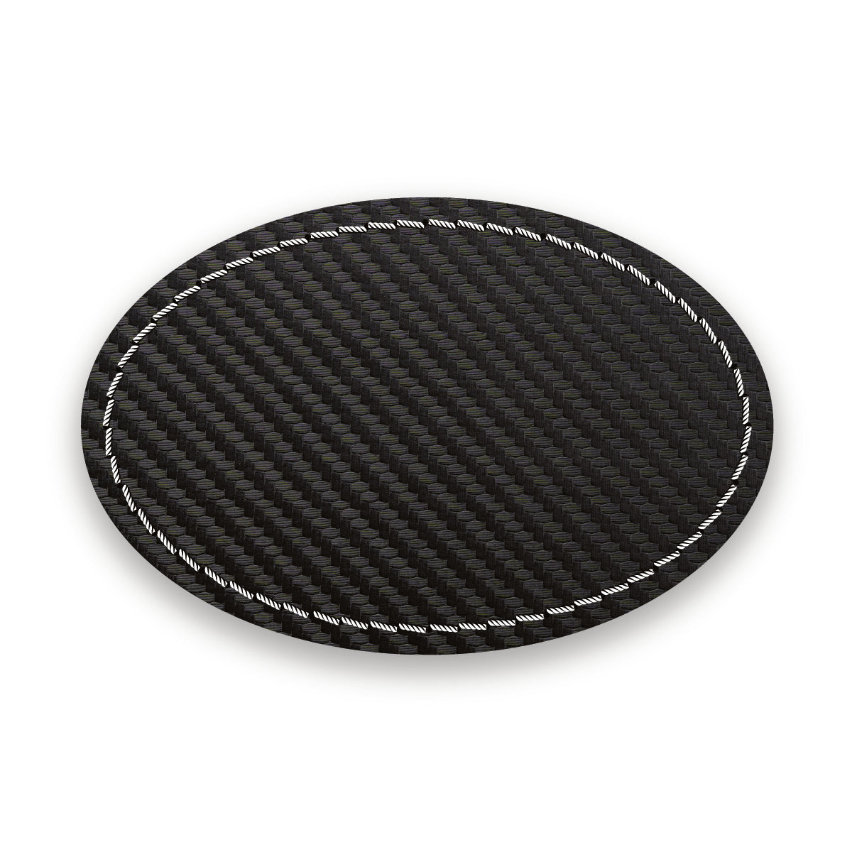 CARBON FIBER BLACK/WHITE-HYDBOND UVSTAK™ BLANK PATCHES WITH ADHESIVE