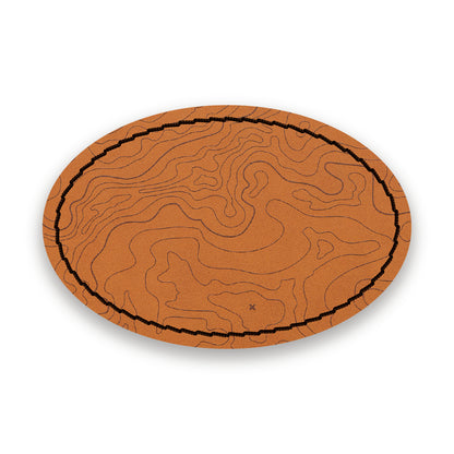 TOPO VEG TAN/BLACK-HYDBOND UVSTAK™ BLANK PATCHES WITH ADHESIVE
