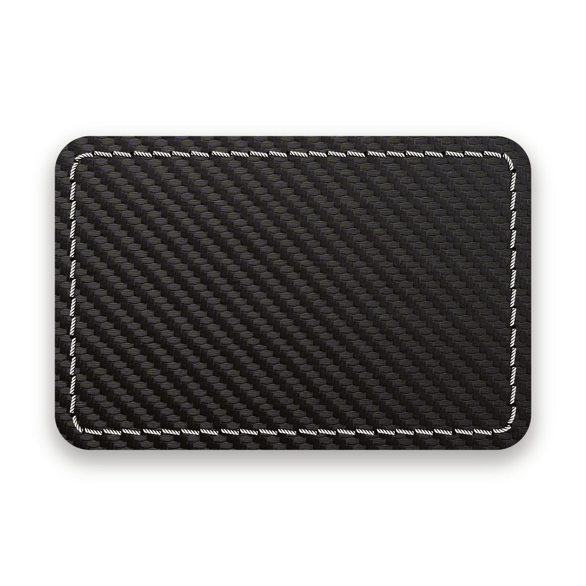 CARBON FIBER BLACK/WHITE-HYDBOND UVSTAK™ BLANK PATCHES WITH ADHESIVE