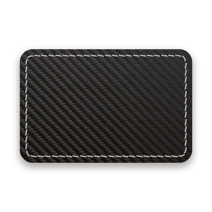 CARBON FIBER BLACK/WHITE-HYDBOND UVSTAK™ BLANK PATCHES WITH ADHESIVE