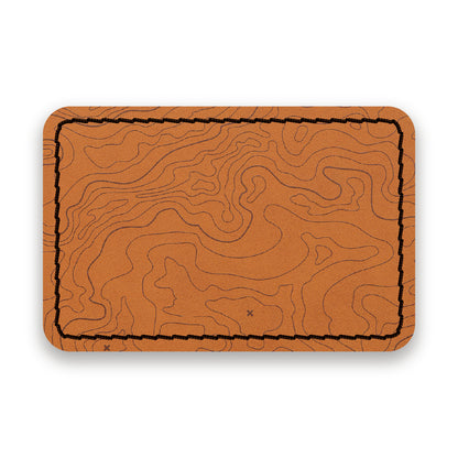 TOPO VEG TAN/BLACK-HYDBOND UVSTAK™ BLANK PATCHES WITH ADHESIVE