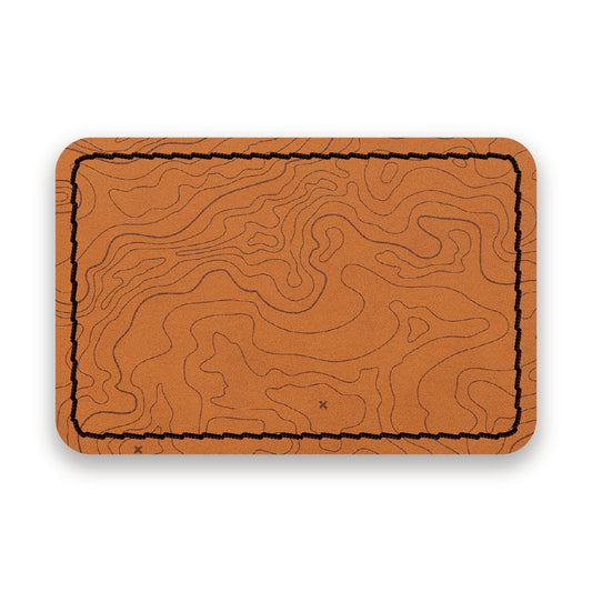TOPO VEG TAN/BLACK-HYDBOND UVSTAK™ BLANK PATCHES WITH ADHESIVE