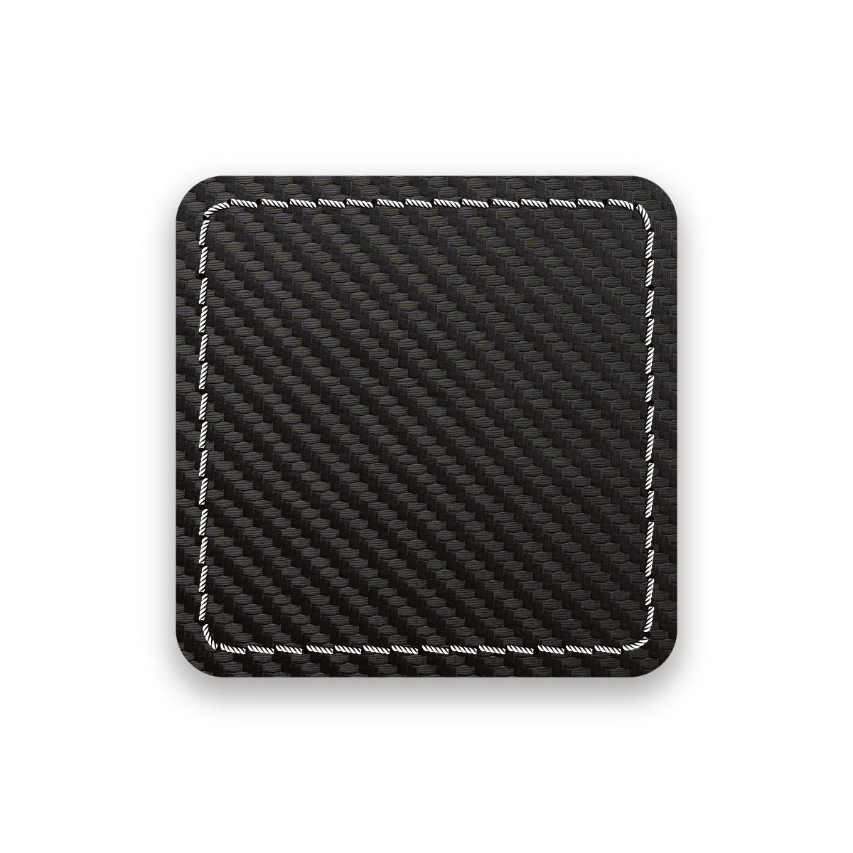 CARBON FIBER BLACK/WHITE-HYDBOND UVSTAK™ BLANK PATCHES WITH ADHESIVE
