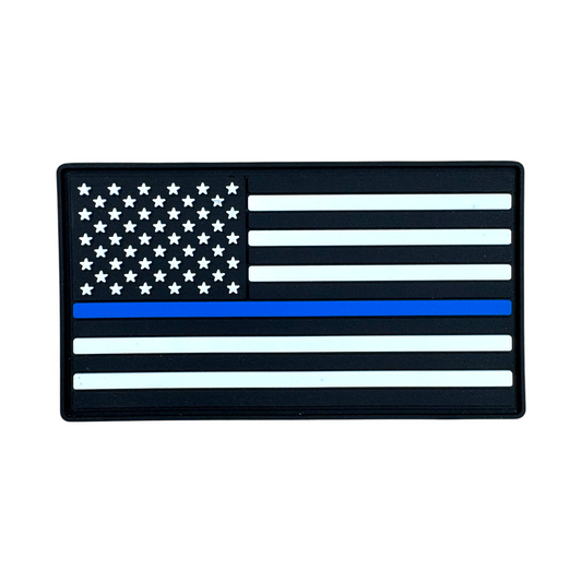 HYDFLEX™ PRESS-READY PVC PATCHES-AMERICAN SERIES 3.25"x1.75"