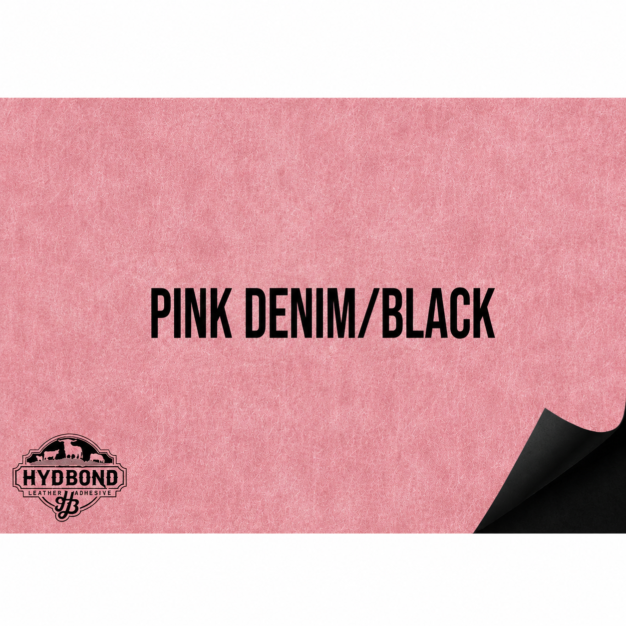 Pink Denim/Black UltraHyd leatherette product sheet