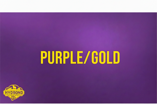 HYDBOND 12"x24"x1/16" MATTE PURPLE/GOLD ACRYLIC PANEL