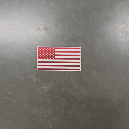 HYDBOND 12"x24"x1/16" BRUSHED RED /WHITE DUAL-TEC ACRYLIC PANEL