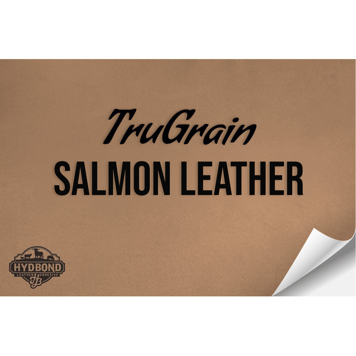 TruGrain Salmon leather panel 12x24 - Hydbond